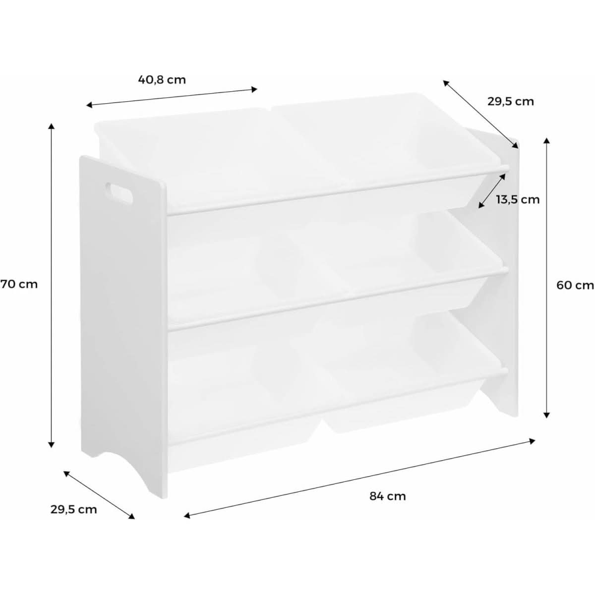 Meuble Rangement Enfant Bois | Côte - Designix Meuble de Rangement