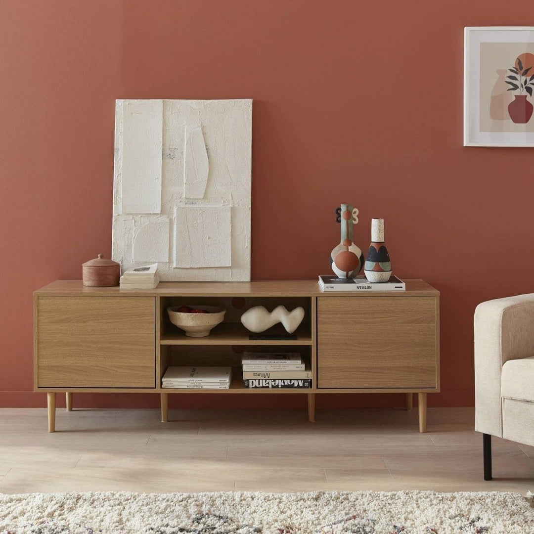 Meuble TV Bois Contemporain | Uni - Designix Meuble TV