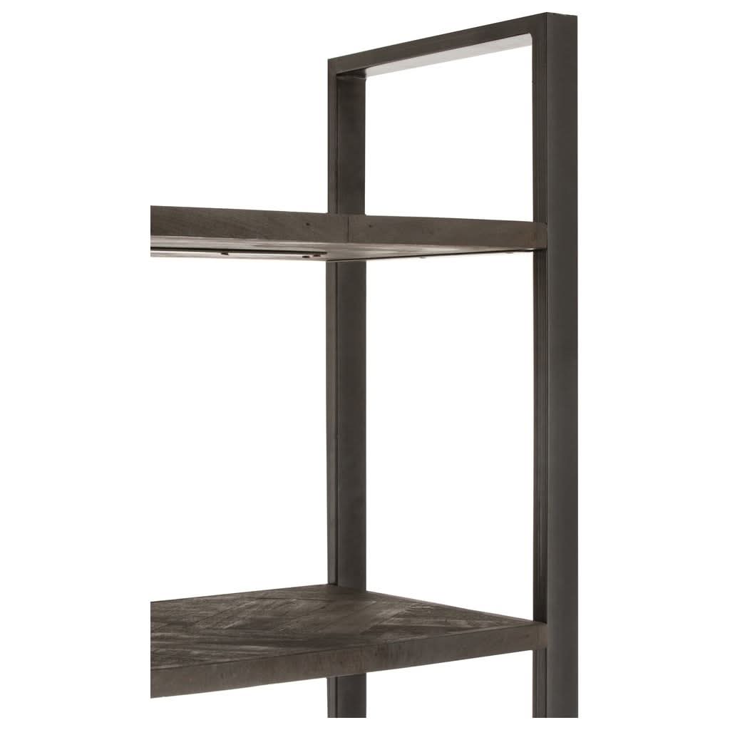 Meuble TV Bois Fer Noir - Designix