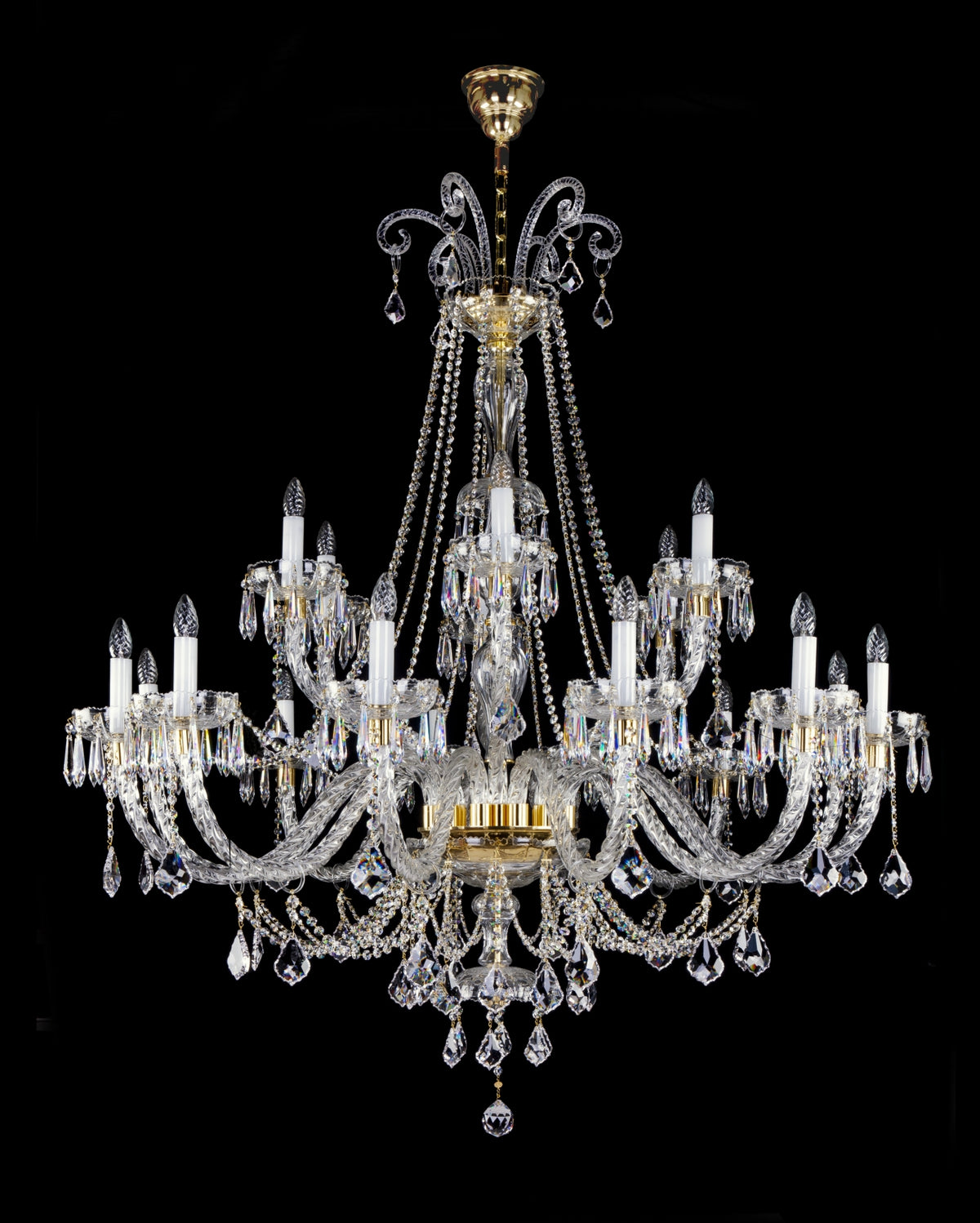 Lustre en cristal taille L16041CLN