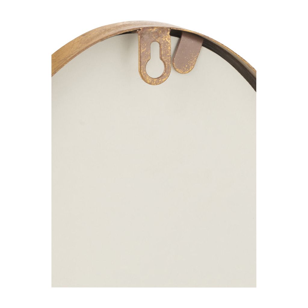Miroir Abstrait Petit Or - Designix