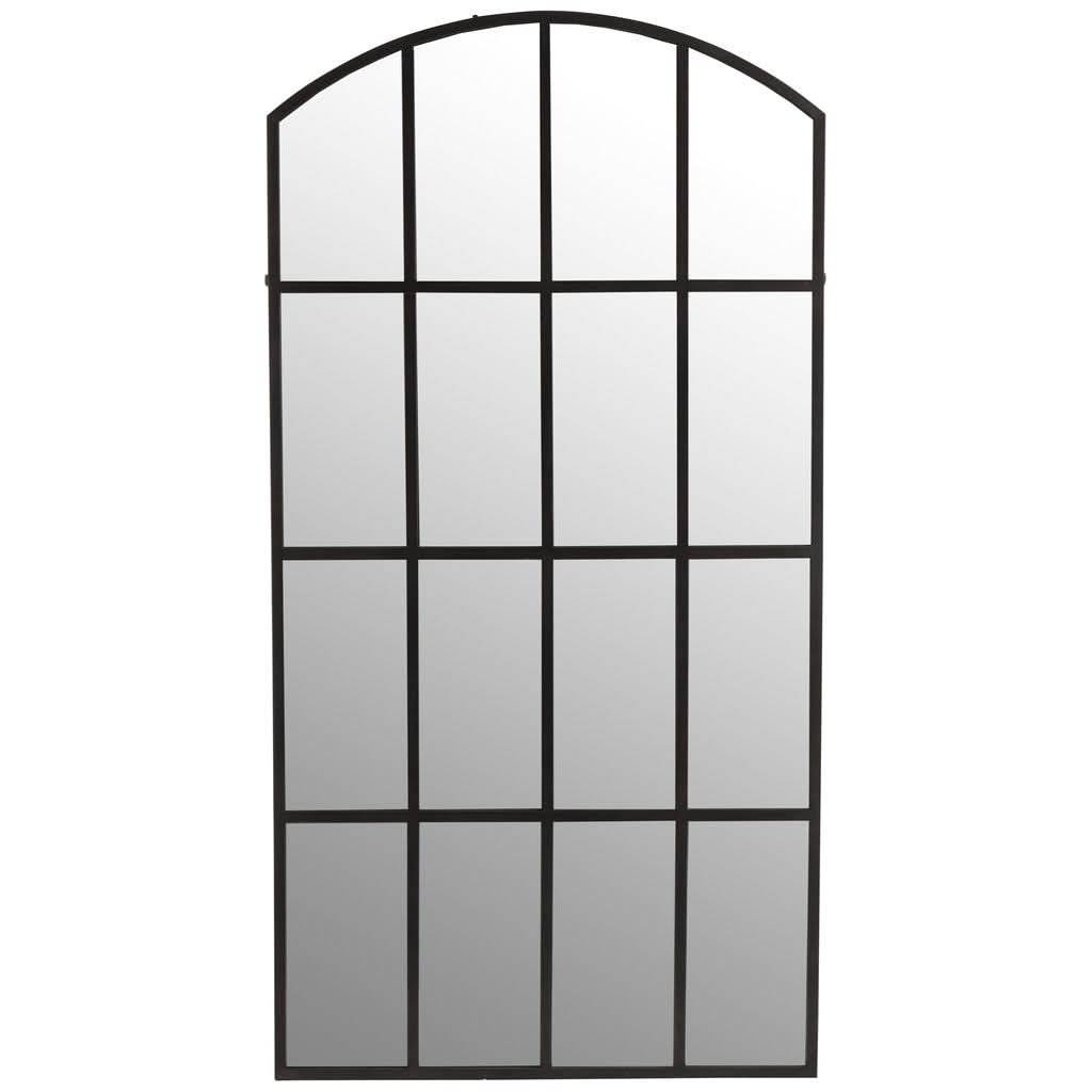 Miroir Arqué Métal Marron - Designix