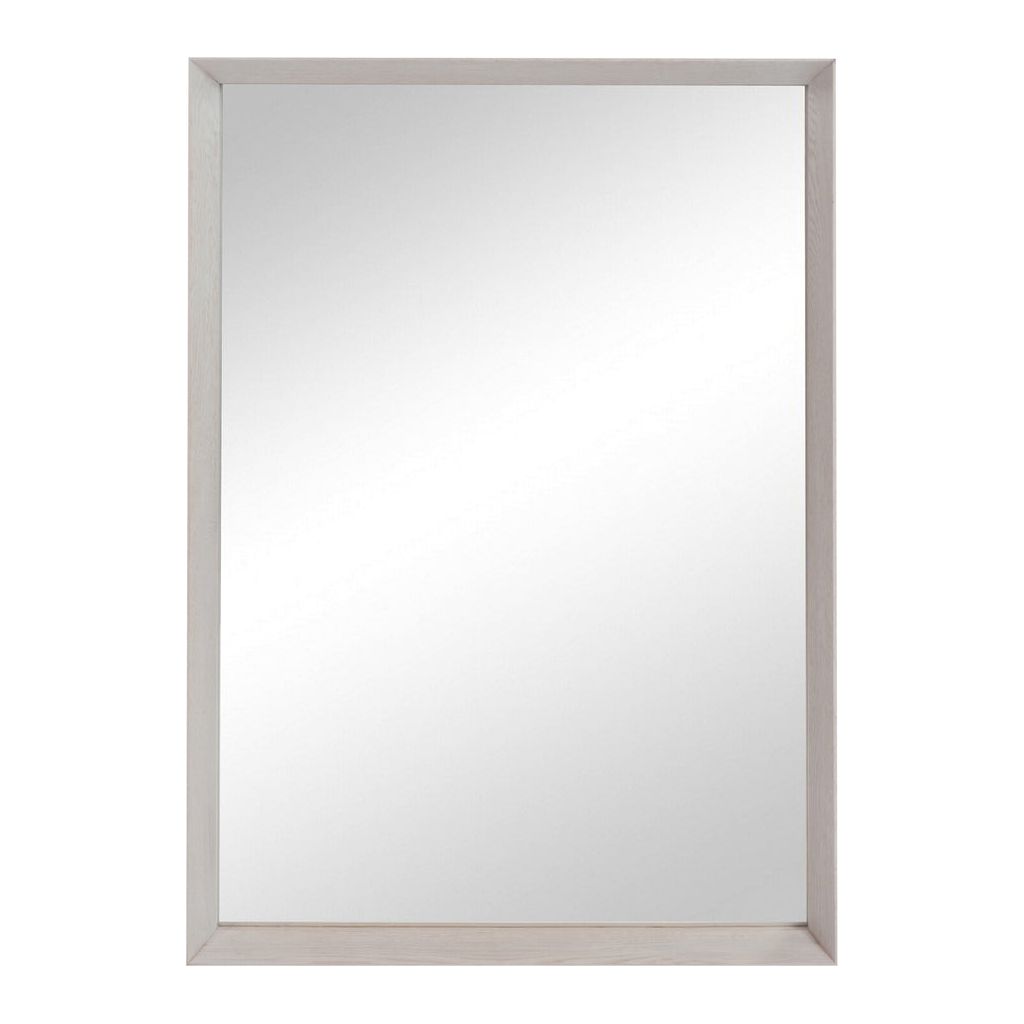 Miroir Cadre Bois Greige 50x70 cm - Designix
