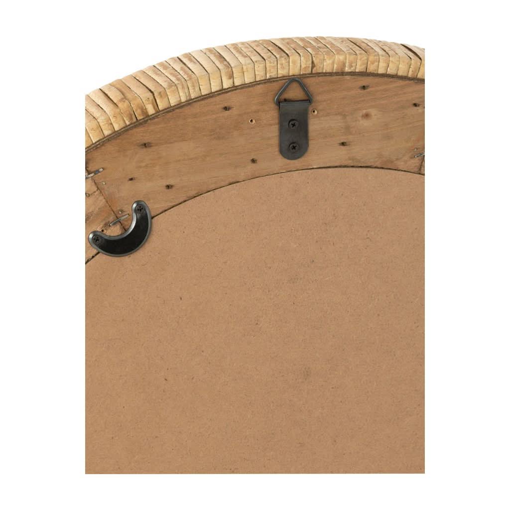 Miroir Décoratif en Rotin Naturel - Designix