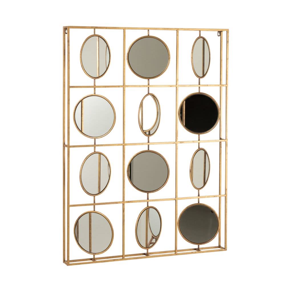 Miroir Doré Décoration Murale - Designix