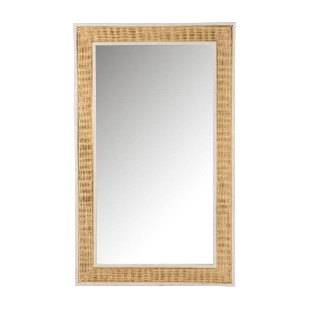 Miroir Grand En Bois Exotique - Designix