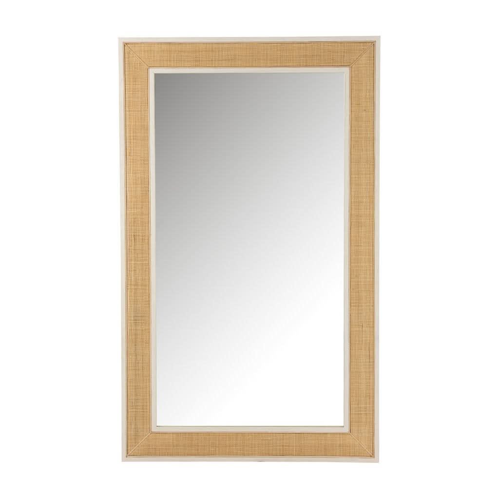 Miroir Grand En Bois Exotique - Designix