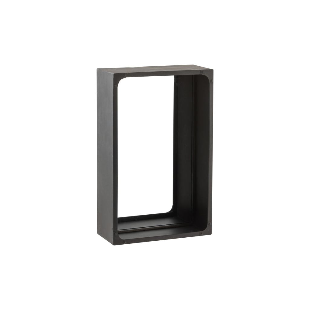 Miroir Métal Noir Rectangulaire - Designix