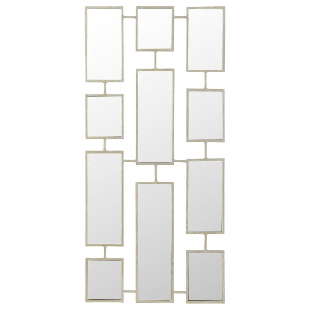 Miroir Métallique Argenté 11 Parties - Designix