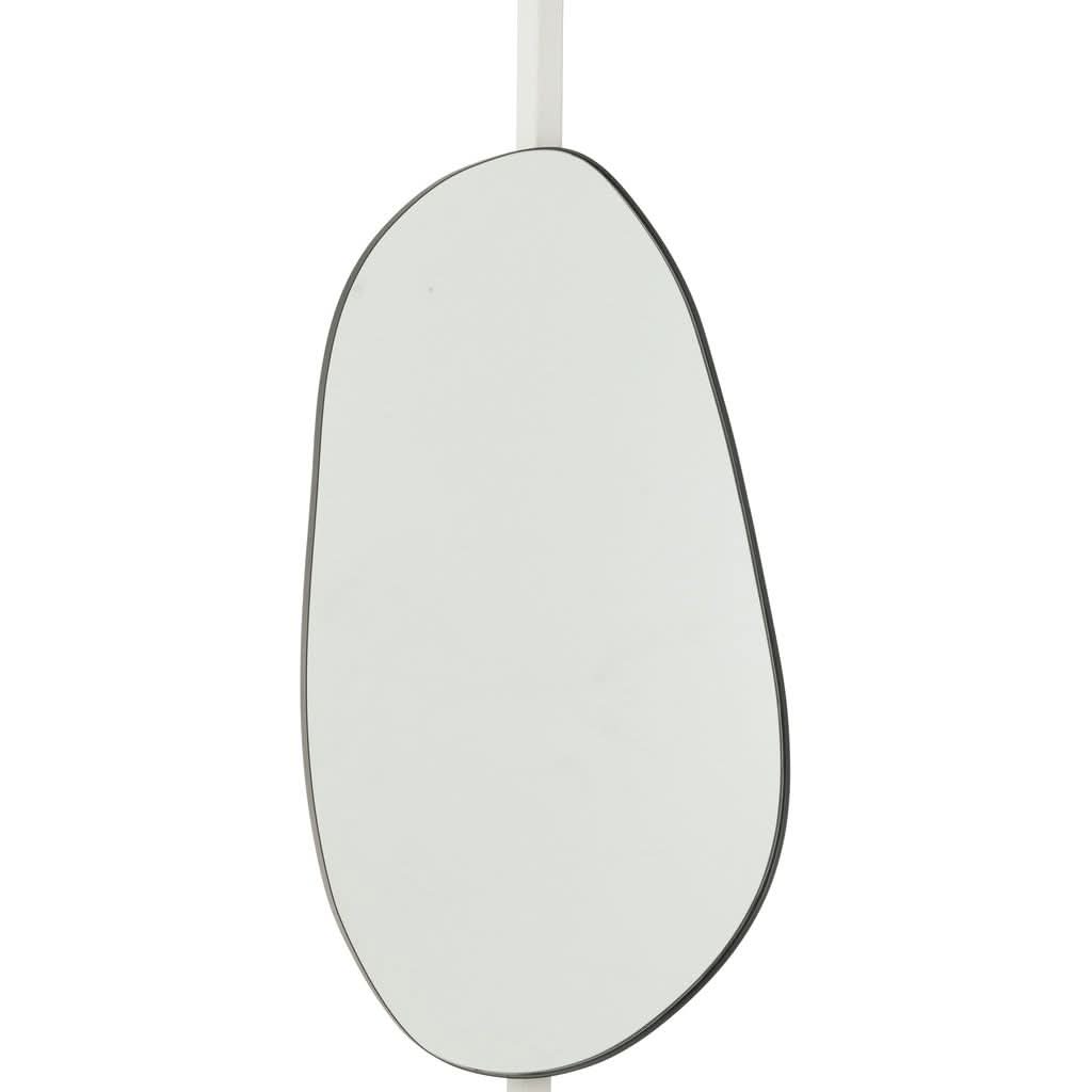 Miroir Noir Grand en Fer - Designix