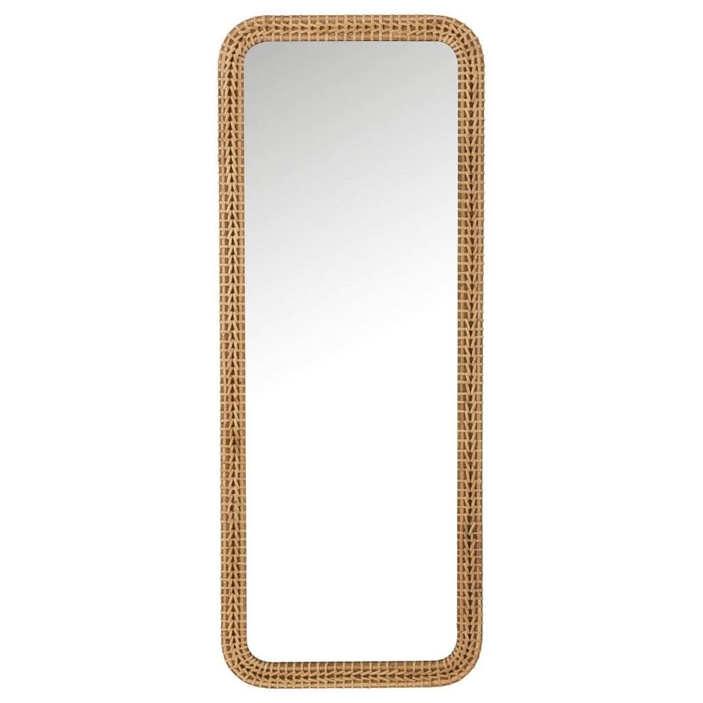 Miroir Rectangulaire en Bois Naturel - Designix