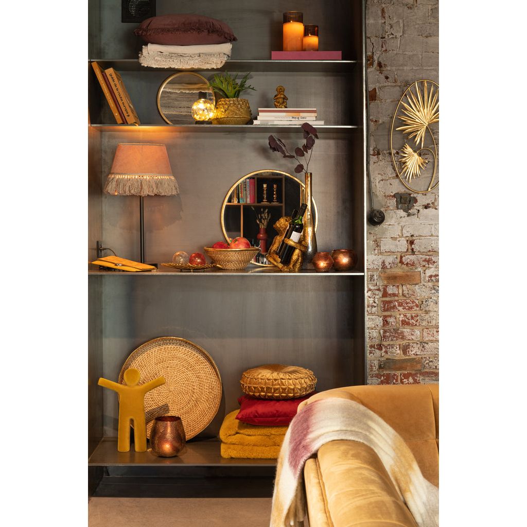 Miroir Rond Doré Petit - Designix