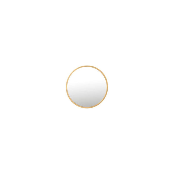 Miroir Rond Doré Petit