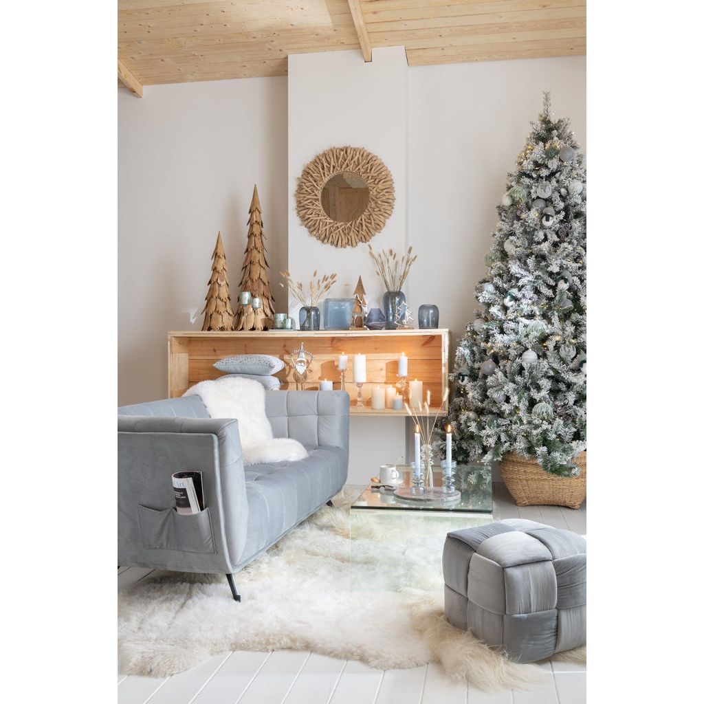 Miroir Teck Naturel Branches - Designix
