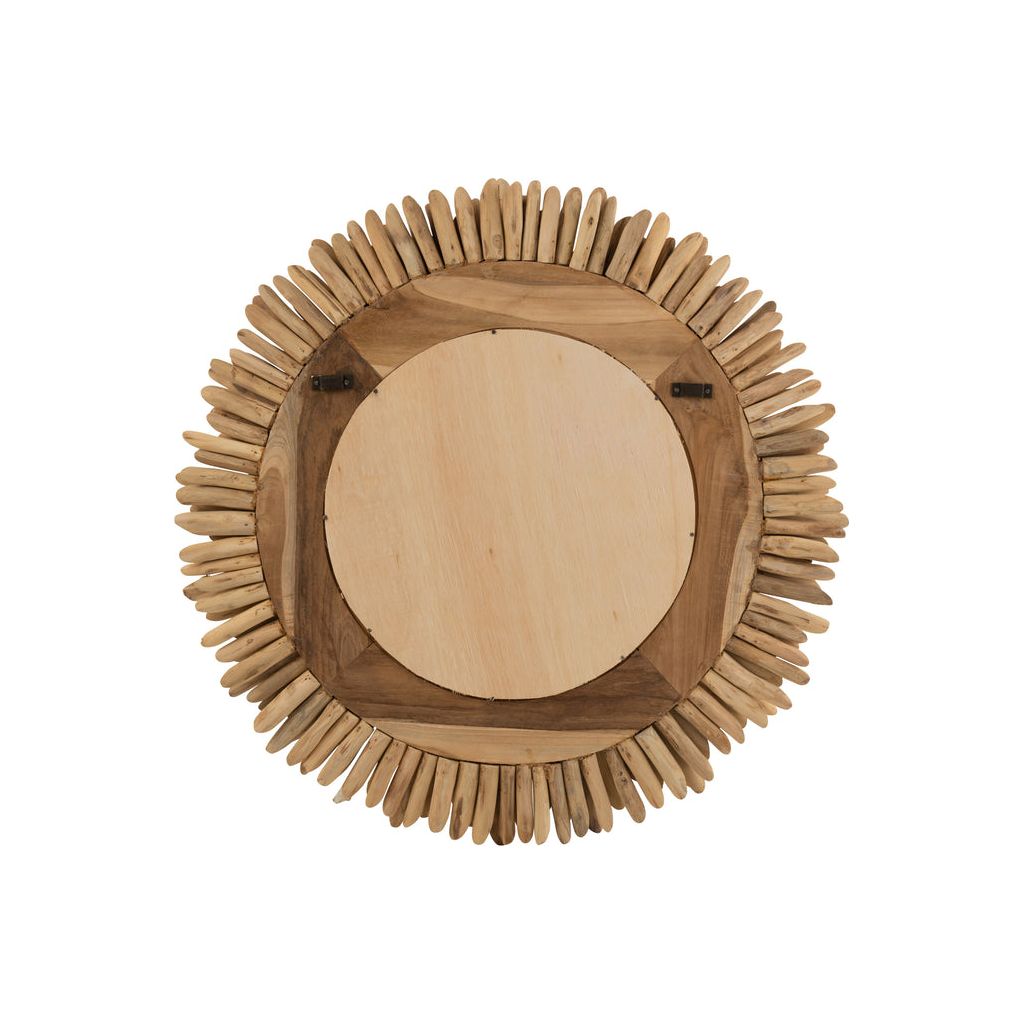 Miroir Teck Naturel Branches - Designix