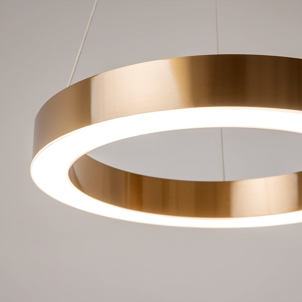 Saturno Suspension luminaire doré