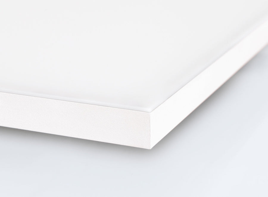 Plafonnier Carente blanc, L 45 cm