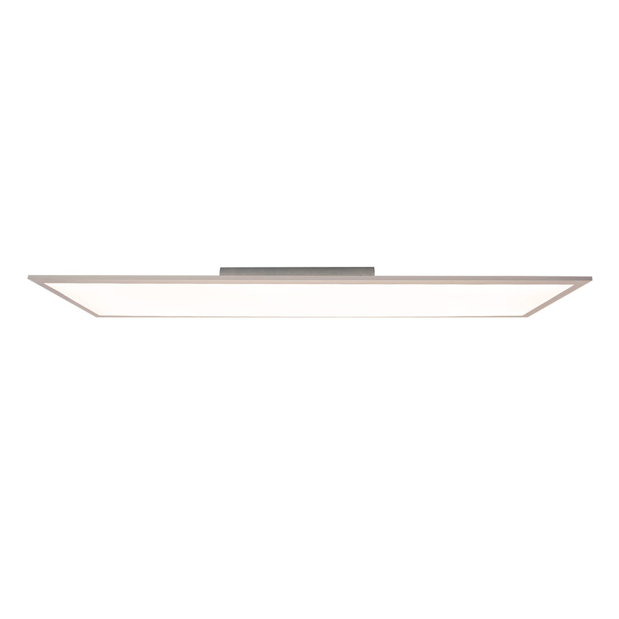 Plafonnier Nicola blanc, L 119,5 cm
