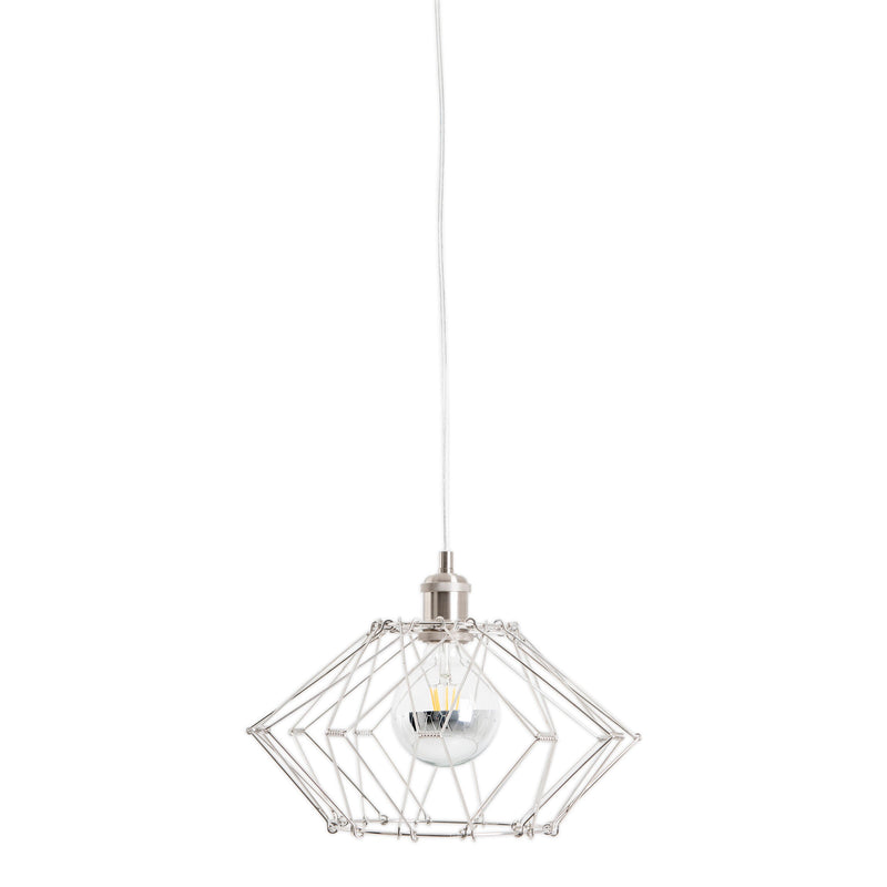 Suspension luminaire | Fyn Argentée