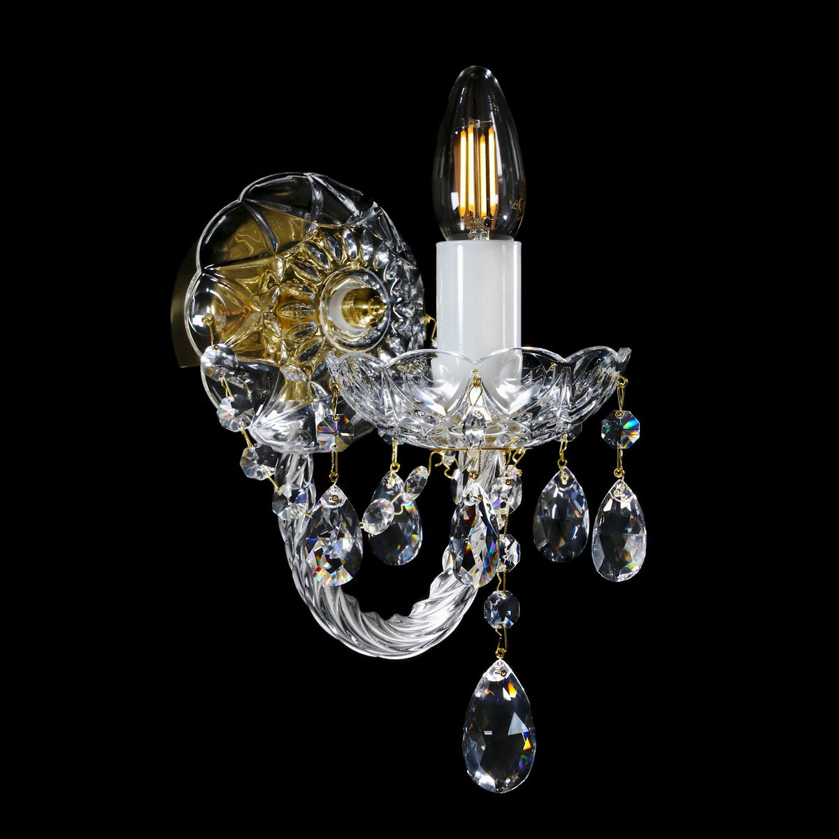 Applique murale en cristal N099CLN
