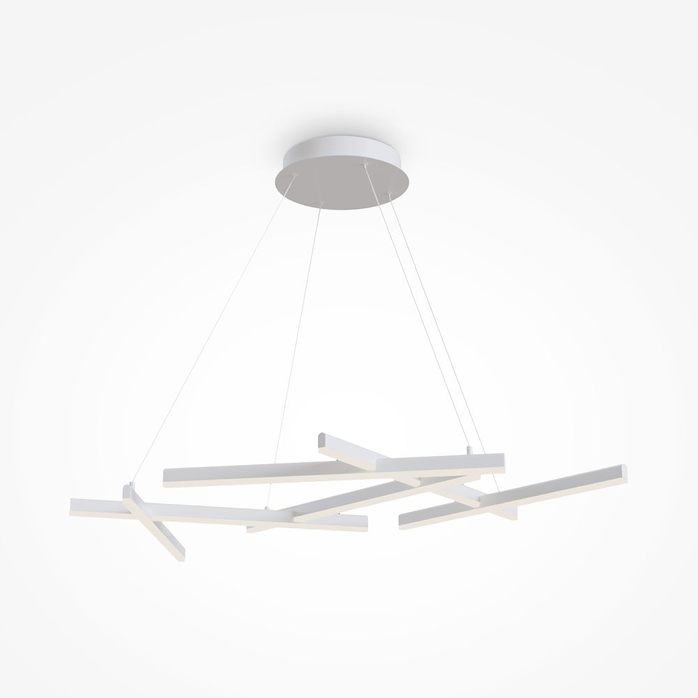 Line Suspension luminaire doré