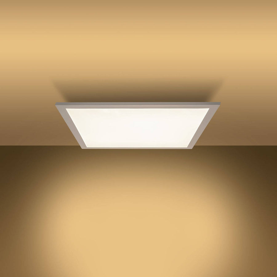 Plafonnier Nico blanc, L 59,5 cm