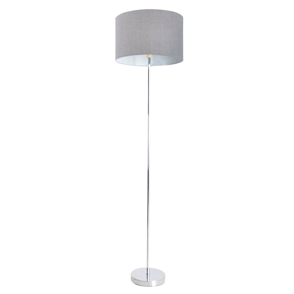 Lampadaire NEW York gris, tissu