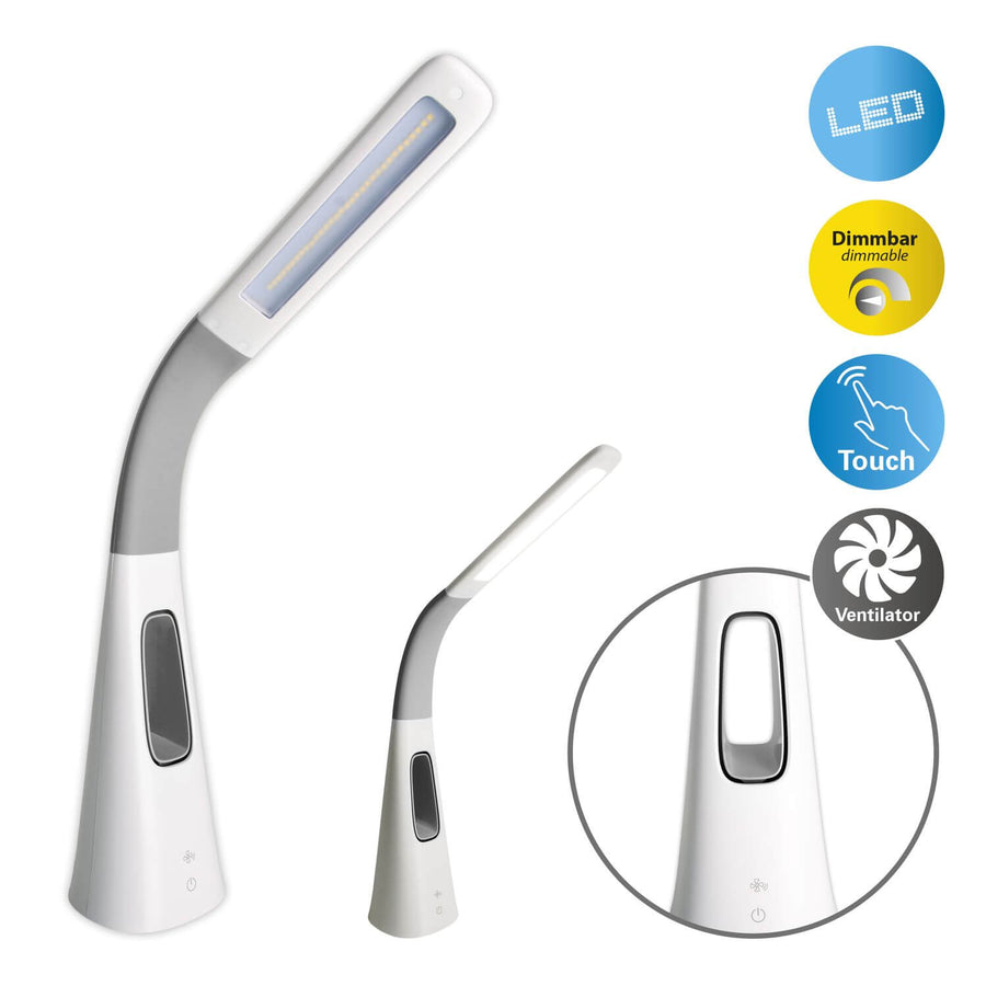 Ventilateur de plafond lumineux Ventu blanc