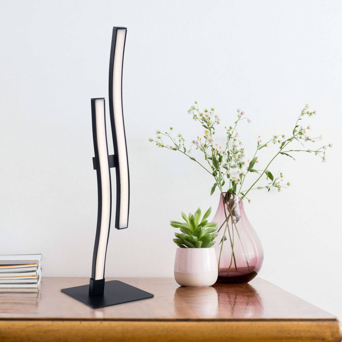 Lampe à poser Onda noire