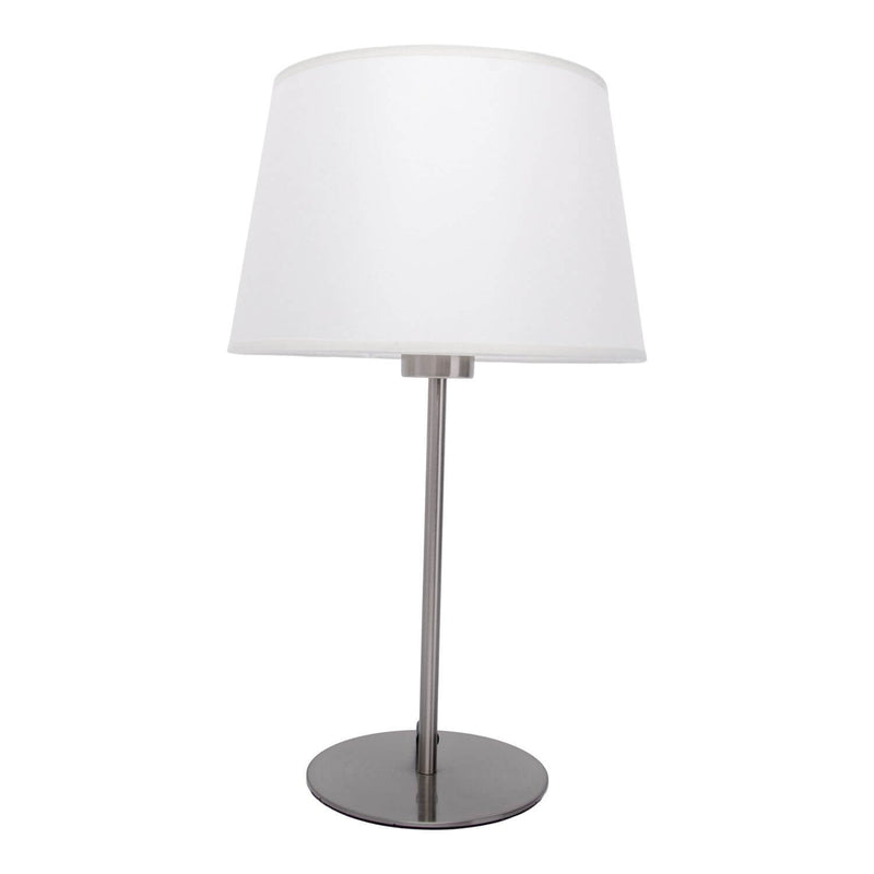 Lampe à poser Bologna beige, tissu