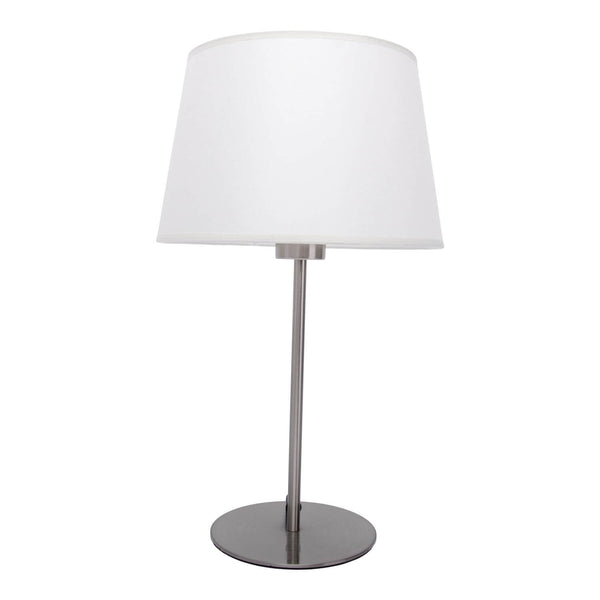 Lampe à poser Bologna beige, tissu