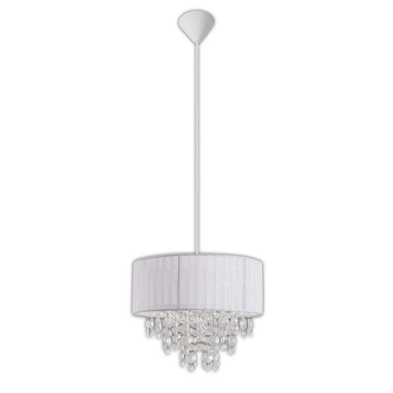 Suspension Kristallo blanche