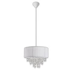 Suspension Kristallo blanche