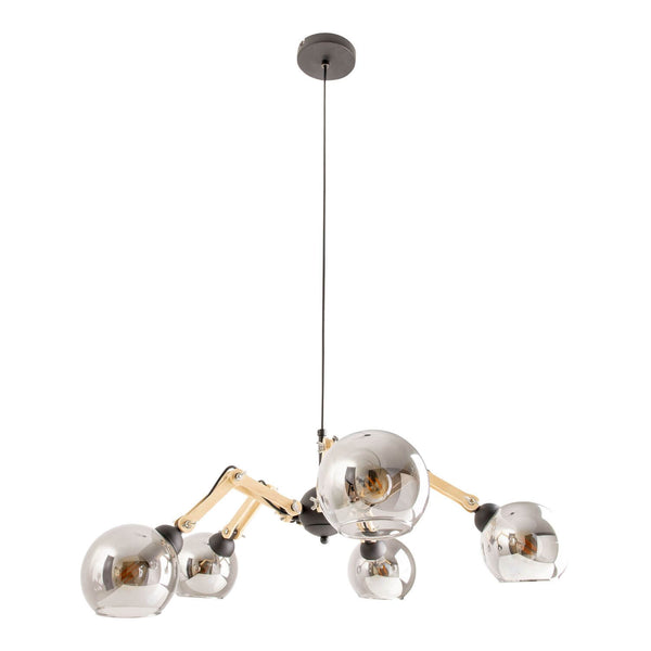 Suspension Soito noire, verre