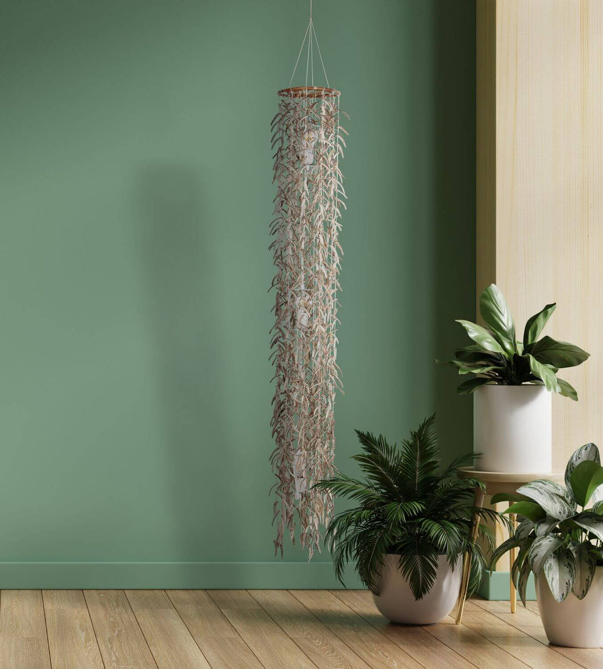 Suspension Kokos beige