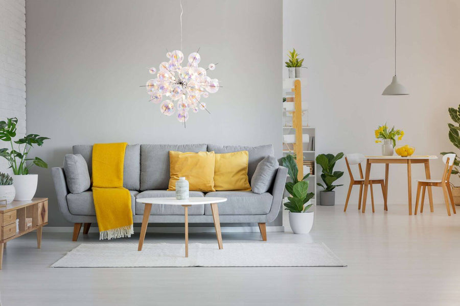 Suspension Explosion, verre