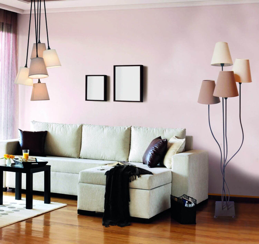 Suspension Boho beige, tissu