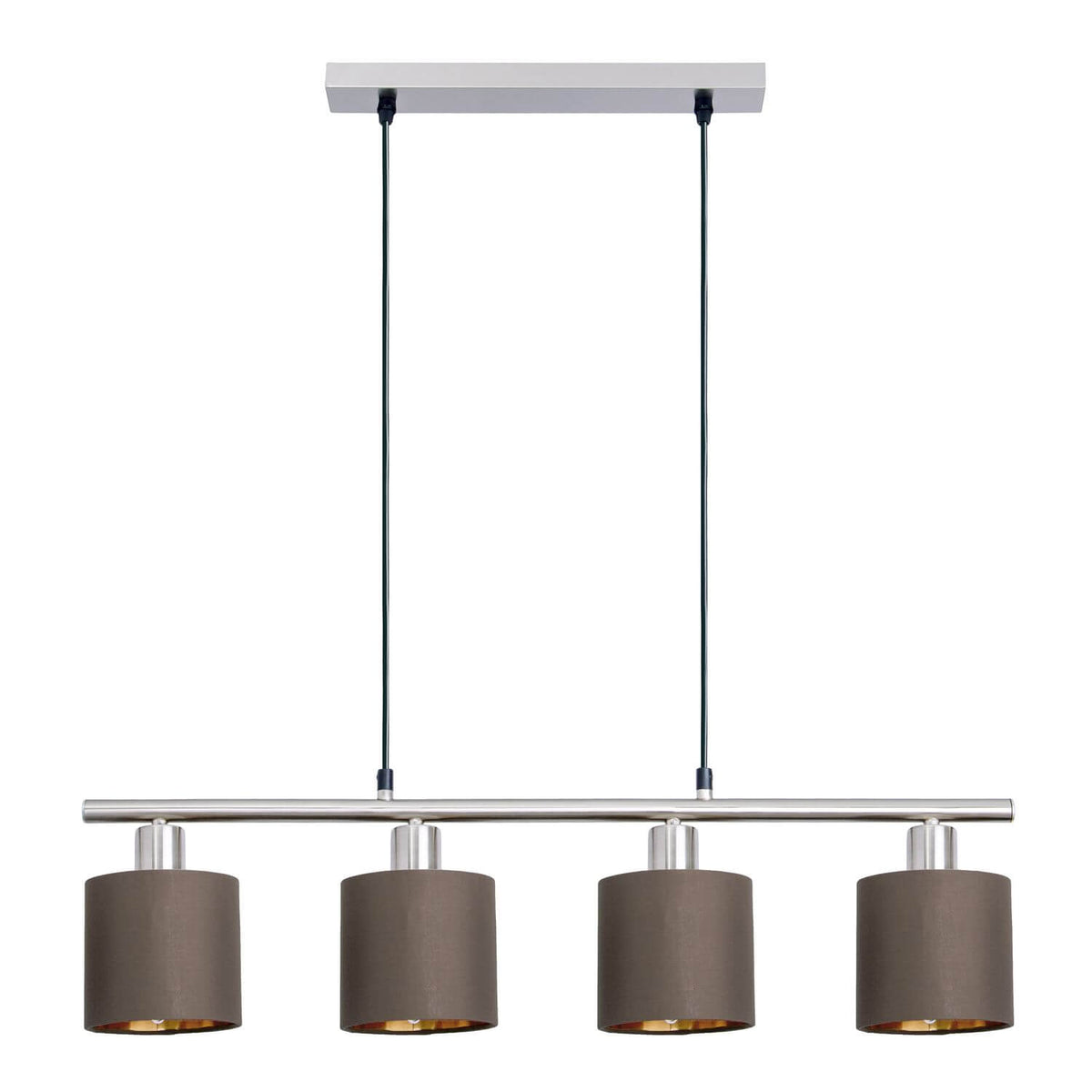 Suspension Maron marron, tissu