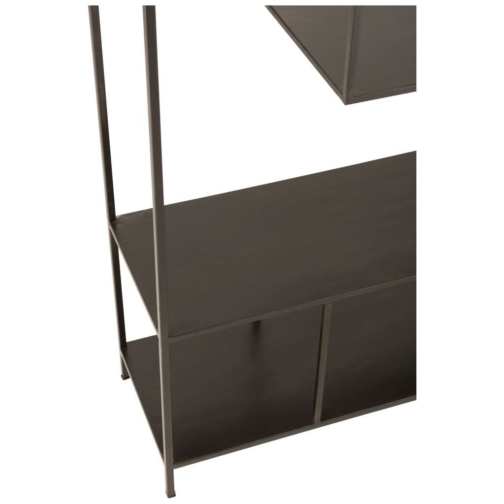 Niveaux Métalliques Noirs Irreguliers - Designix