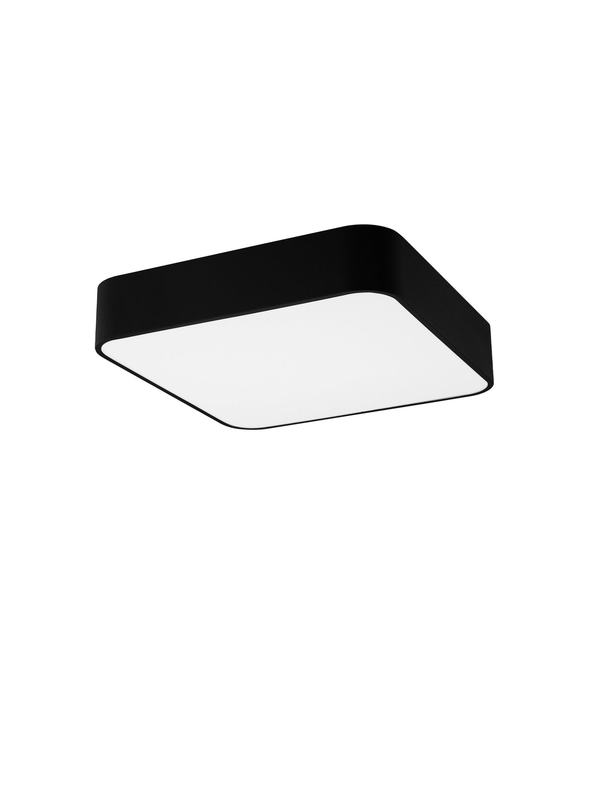 Plafonnier Ragu noir, L 36 cm