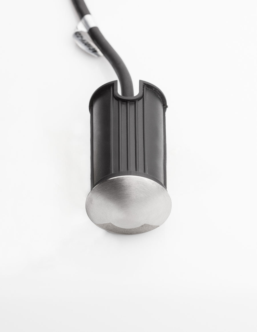 Luminaire extérieur Bang nickel, H 7 cm (9203111)
