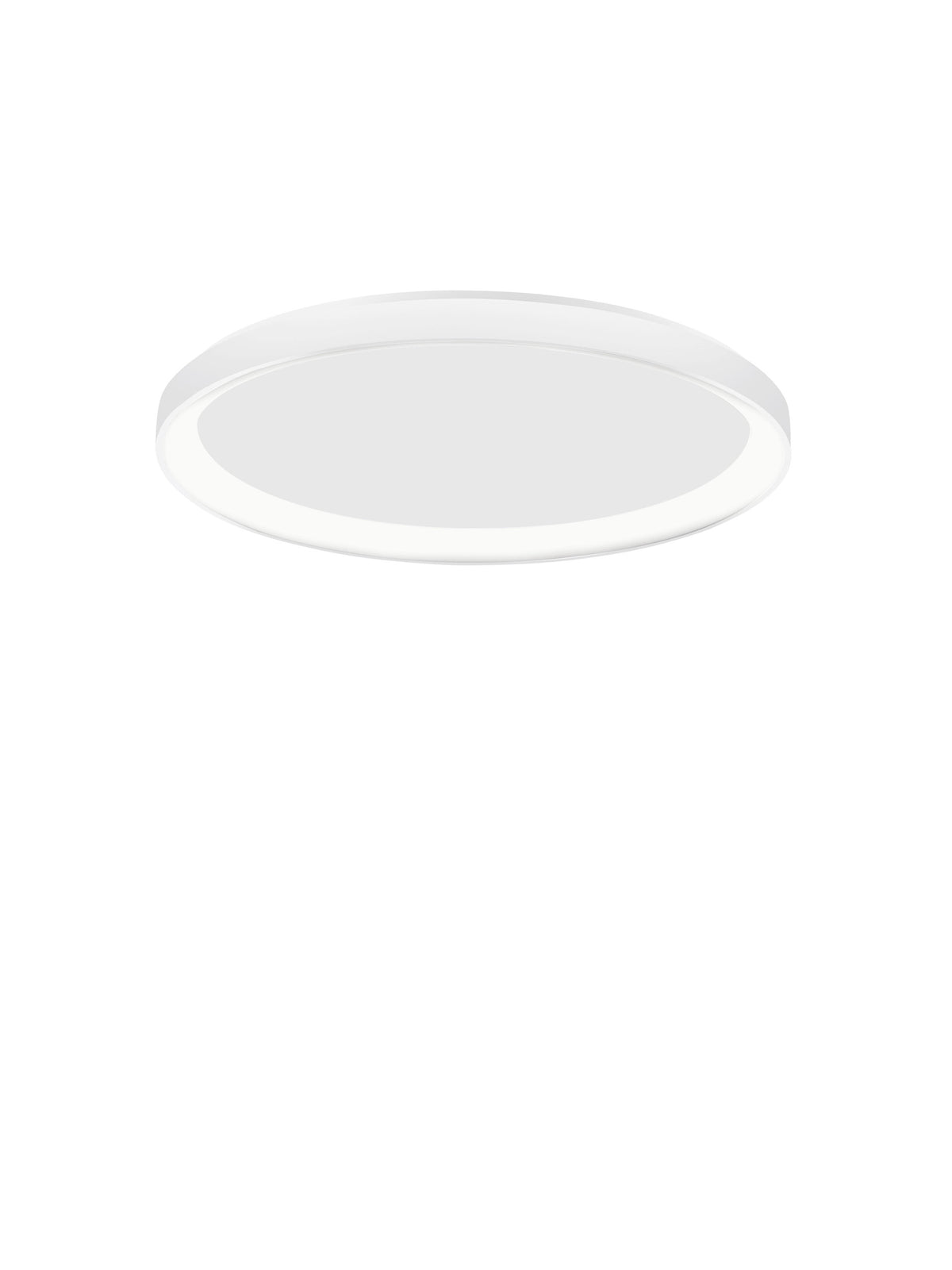 Angle rapproché montrant l'épaisseur du bandeau et le halo lumineux périphérique