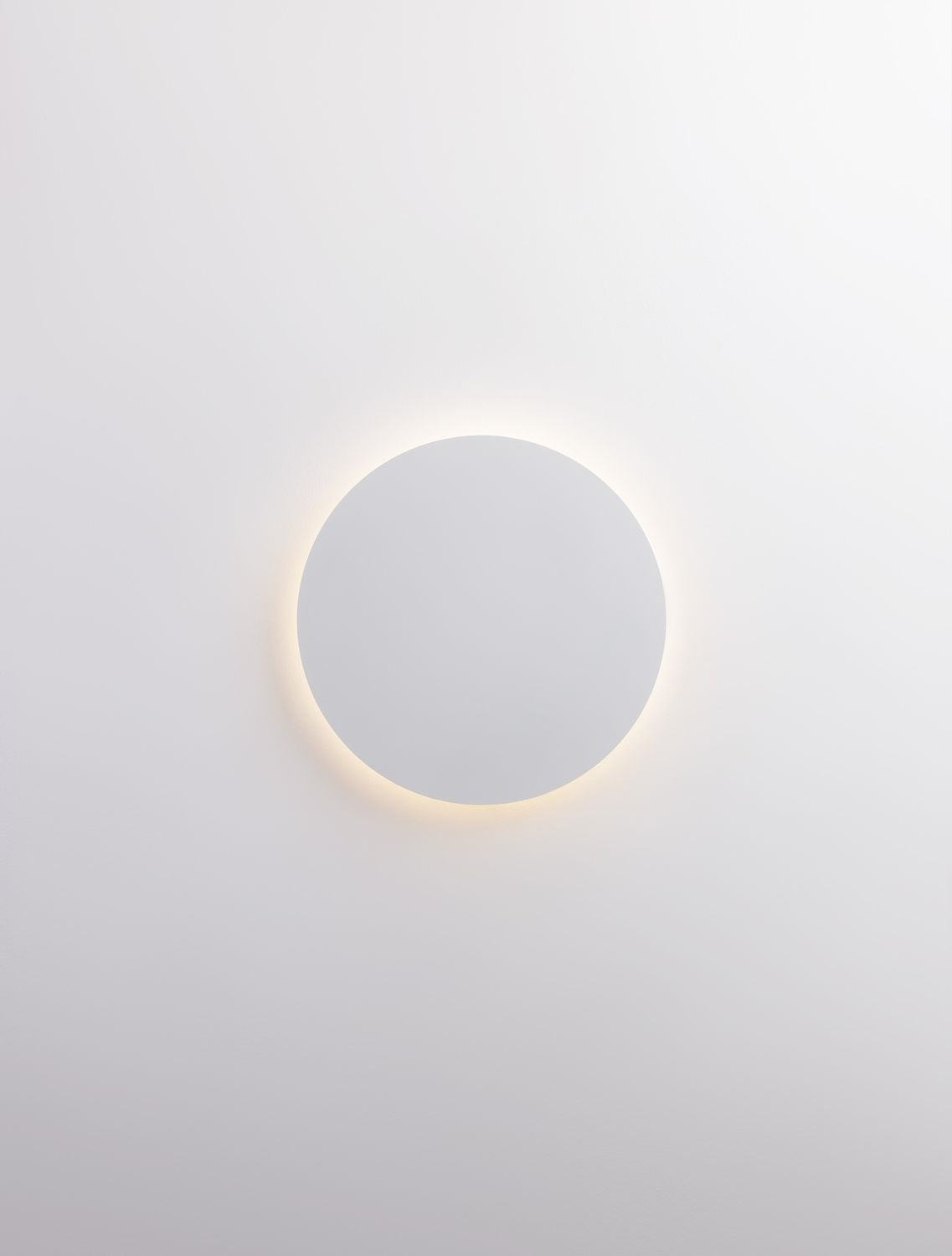 Applique murale Cyrcle blanche, H 30 cm
