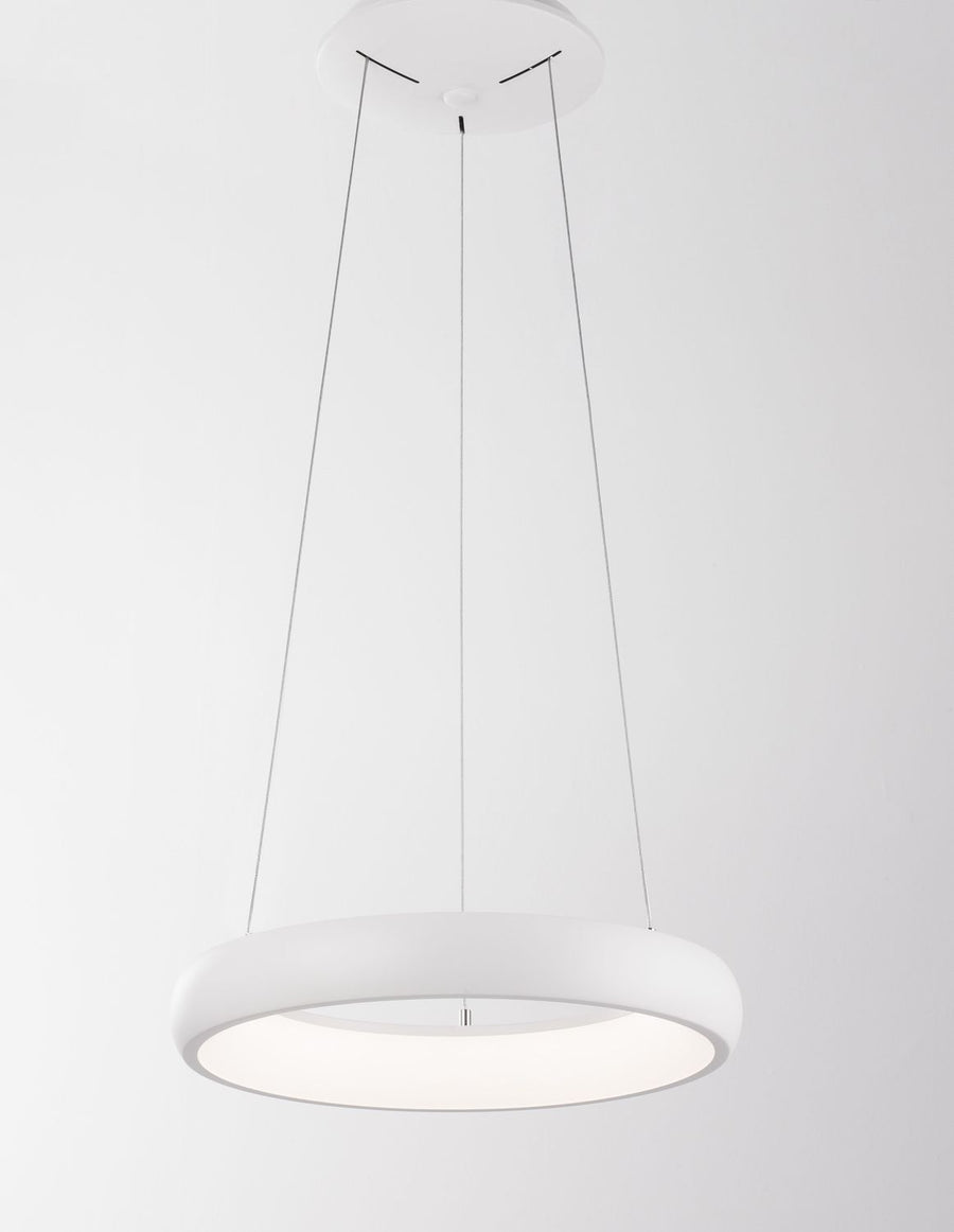 Suspension Albi blanche