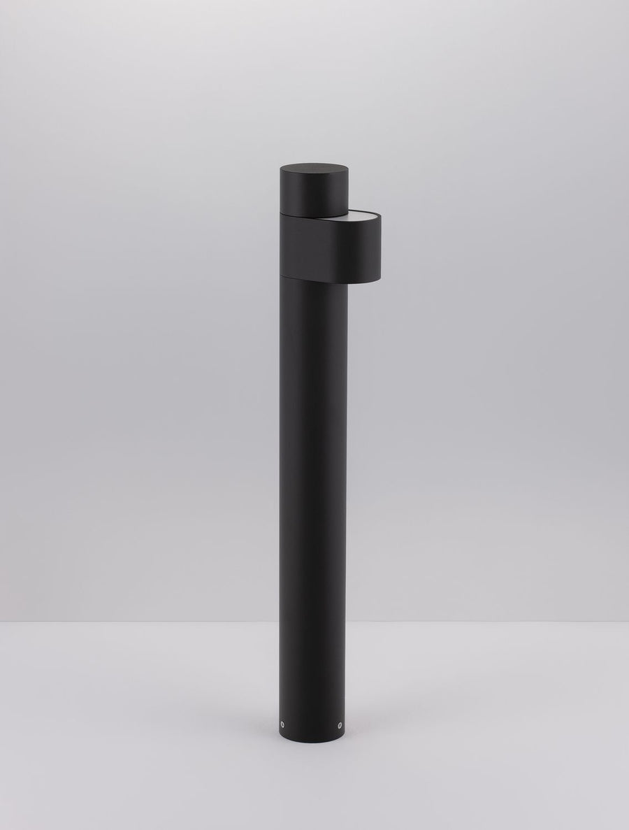 Borne extérieure Aduro noire, H 65 cm