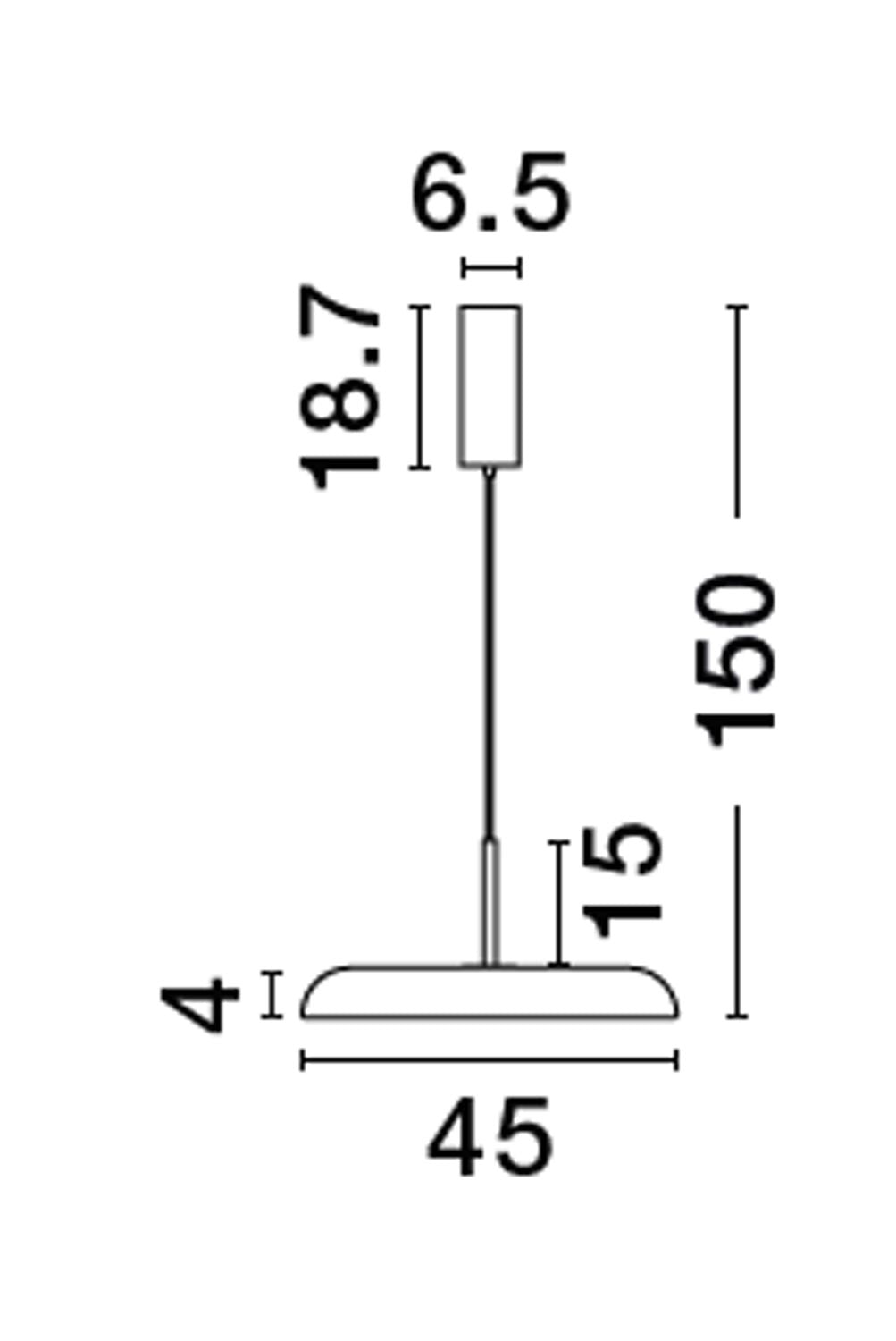 Suspension Linus blanche (9005648)