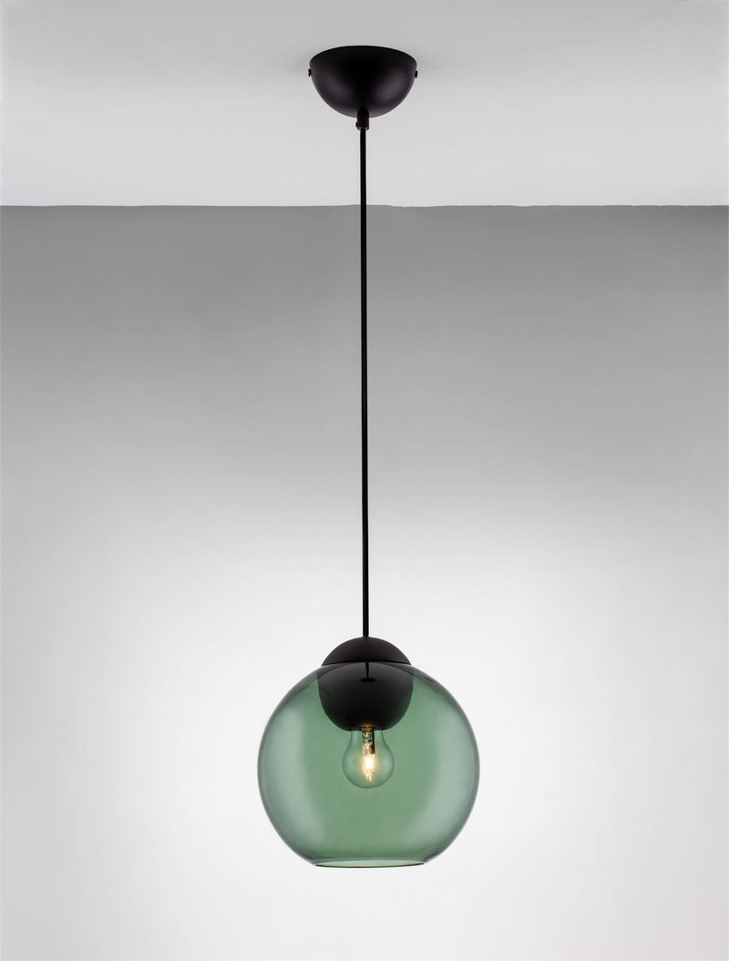 Suspension Midori noire, verre (9009242)