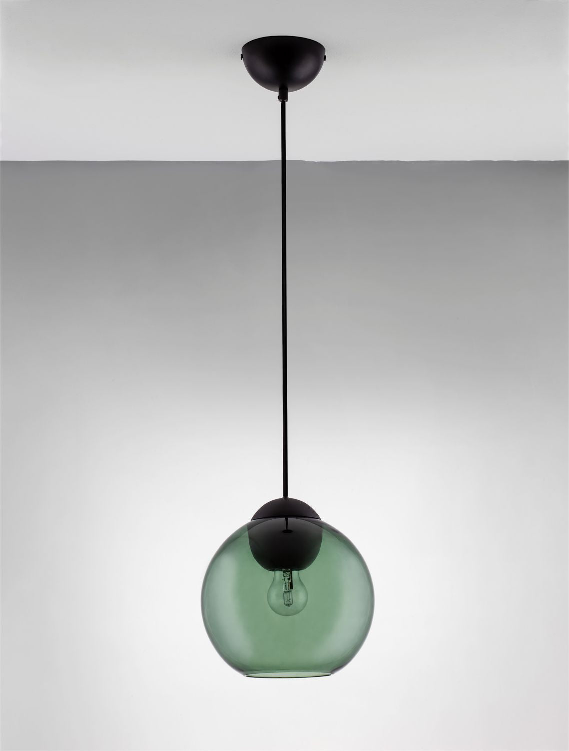 Suspension Midori noire, verre (9009242)
