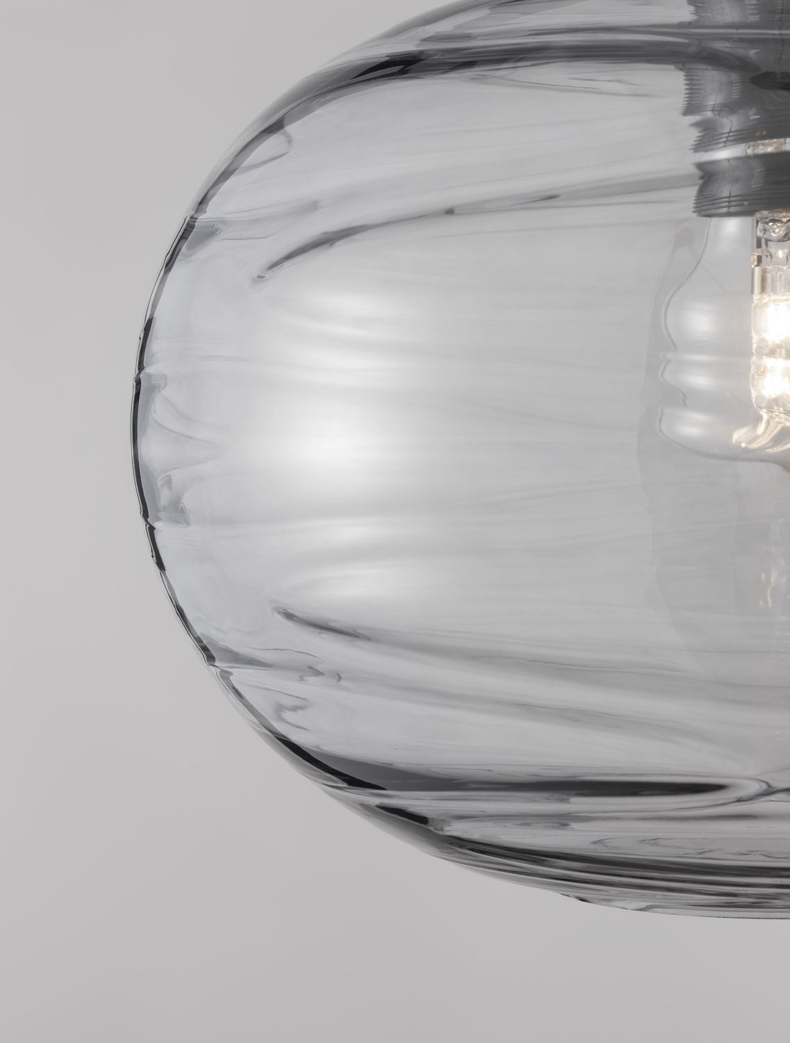 Suspension Evleen noire, verre (9009257)