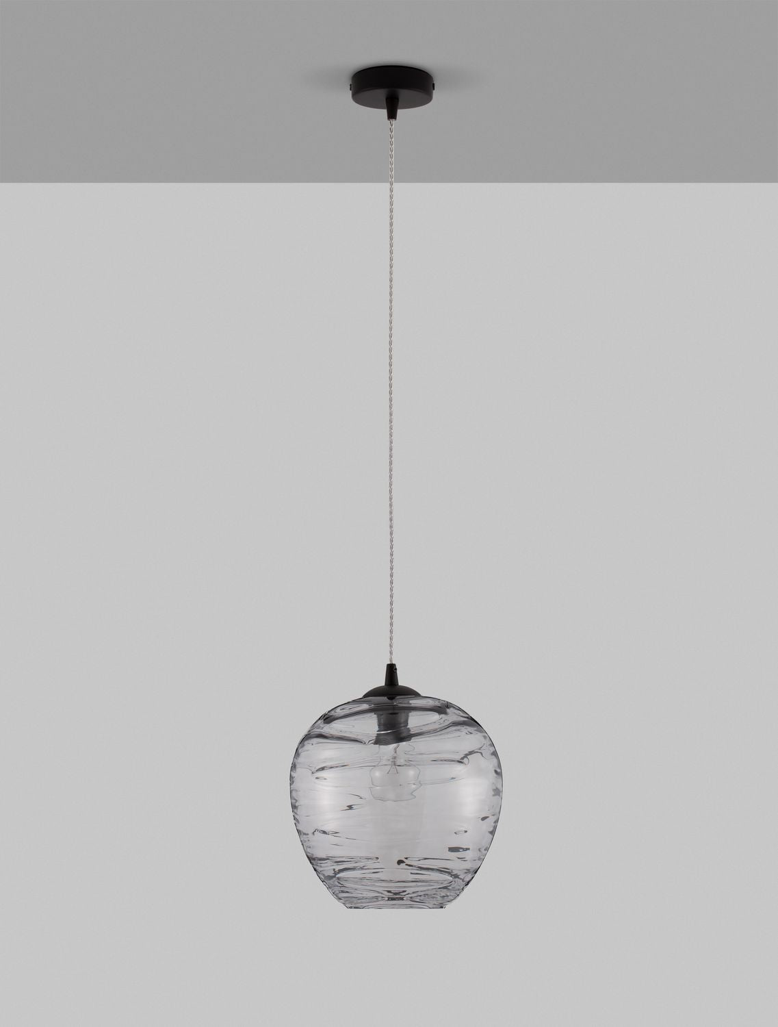 Suspension Evleen noire, verre (9009258)